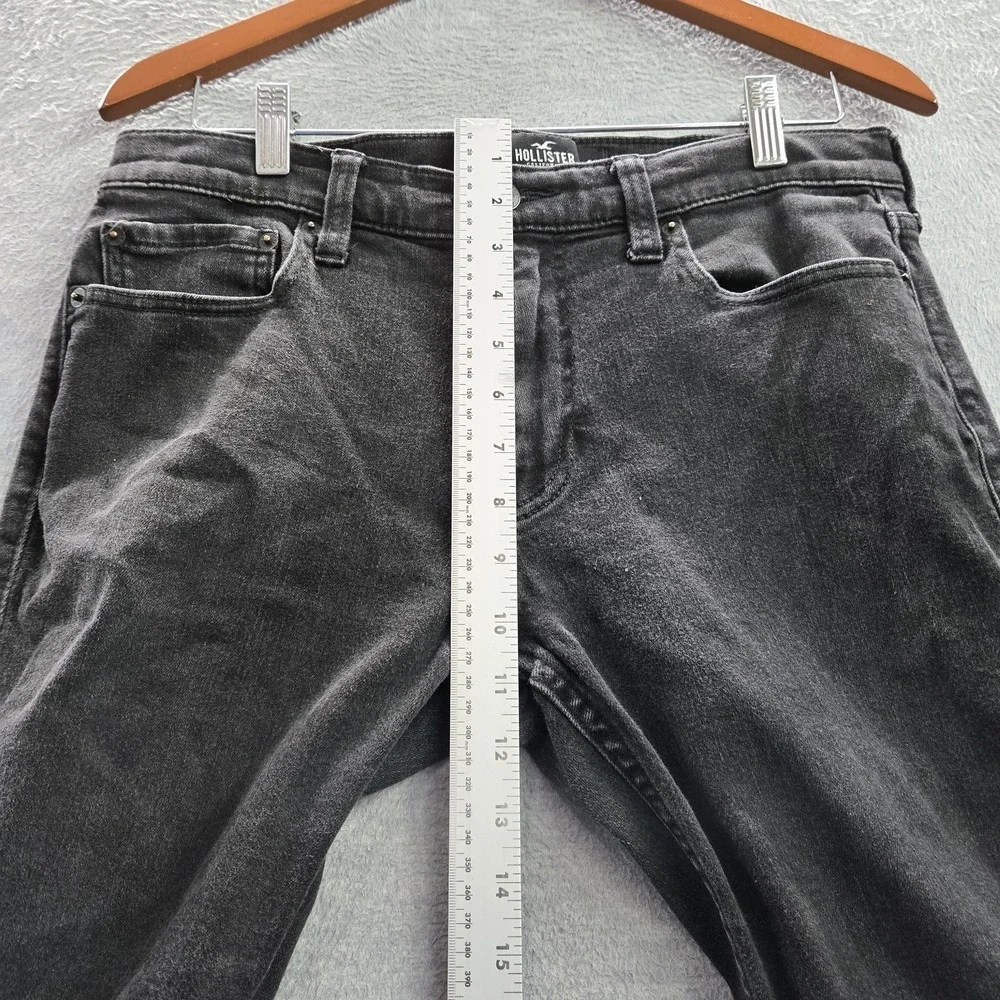 Hollister Men Jeans 32X32 Black Denim 30